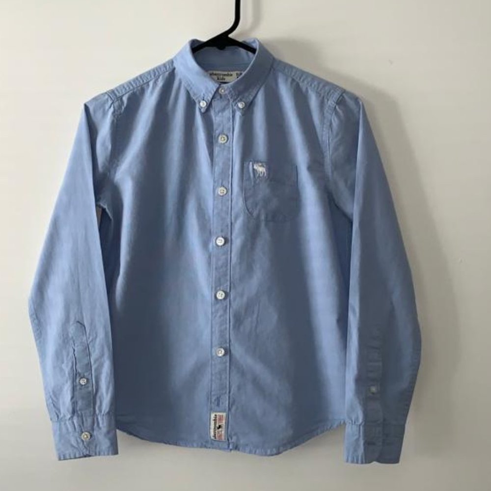 Abercrombie Kids Boys Button Down Shirt  SZ 11/12